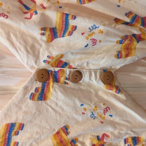 Modcloth Fiesta Cut Out Dress Size 3X  Piñata - Picture 3 of 6